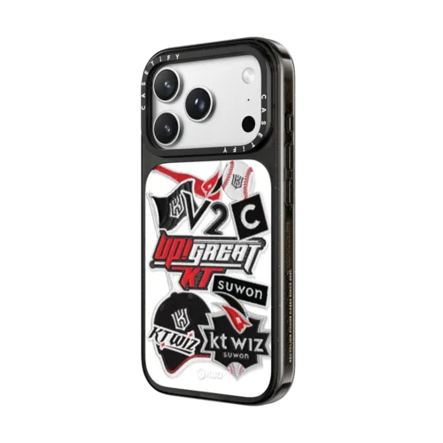 WIZ Collage Case | iPhone 18 Pro Max / Impact Case MagSafe Compatible - Glossy / Glossy Black | Image 2