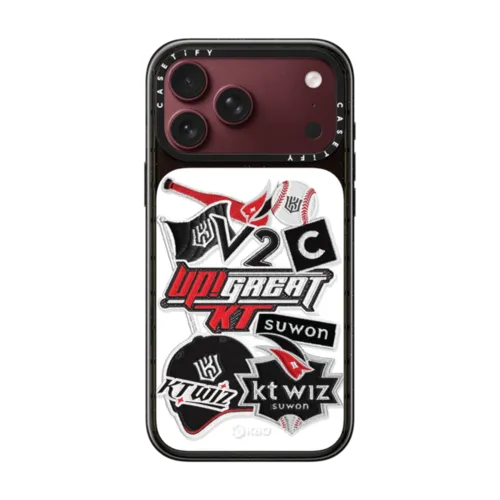 WIZ Collage Case | iPhone 18 Pro Max / Impact Case MagSafe Compatible - Glossy / Glossy Black | Image 1