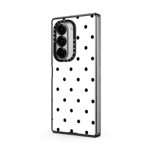 Classic Dottie - Blank Slate | Galaxy Z Fold6 / Impact Case / Black | Image 2