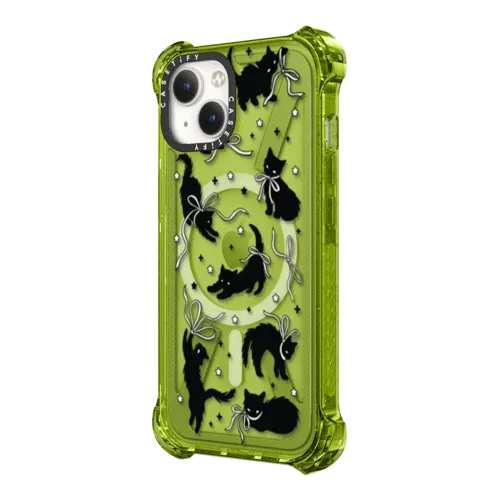 Black Cat | iPhone 14 Plus / Bounce Case MagSafe Compatible / Kiwi | Image 2