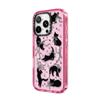 Black Cat | iPhone 16 Pro / Impact Case MagSafe Compatible / Pink Fizz | Image 2