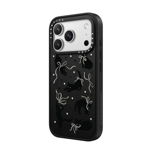Black Cat | iPhone 17 Pro Max / Impact Case MagSafe Compatible / Matte Black | Image 2