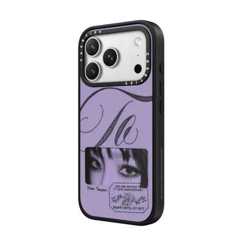 TAEYEON RSVP Case | iPhone 17 Pro Max / Impact Case MagSafe Compatible / Matte Black | Image 2