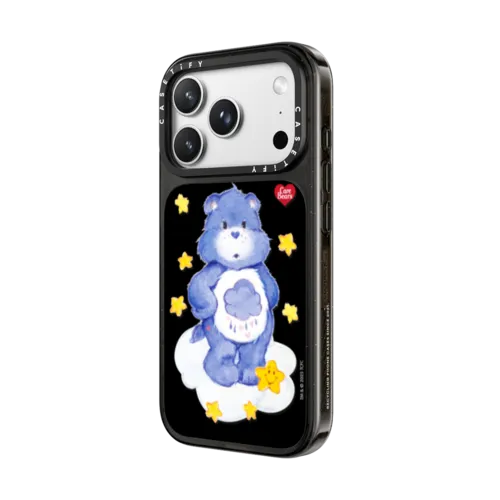 Grumpy Bear Case | iPhone 18 Pro Max / Impact Case MagSafe Compatible - Glossy / Glossy Black | Image 2