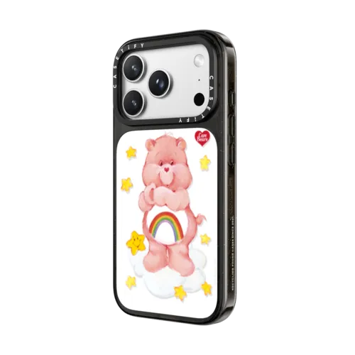 Cheer Bear Case | iPhone 18 Pro Max / Impact Case MagSafe Compatible - Glossy / Glossy Black | Image 2