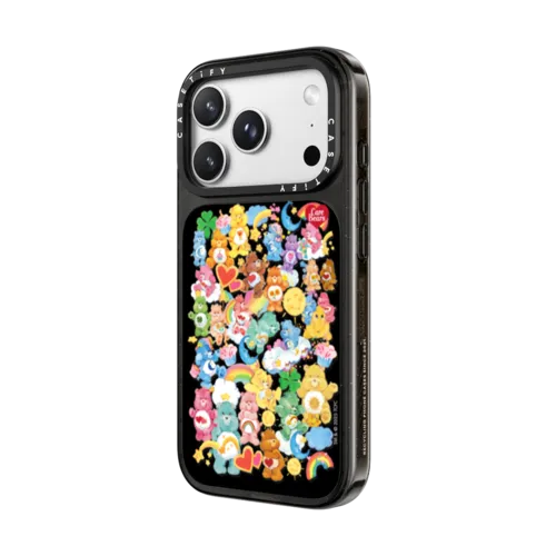 Care Bears Nostalgia Sticker Case | iPhone 18 Pro Max / Impact Case MagSafe Compatible - Glossy / Glossy Black | Image 2