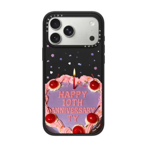 TAEYEON Cake Case | iPhone 17 Pro Max / Impact Case MagSafe Compatible / Matte Black | Image 1