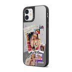 TAEYEON Photo Collage Case | iPhone 11 / Mirror Case / Silver on Black | Image 2