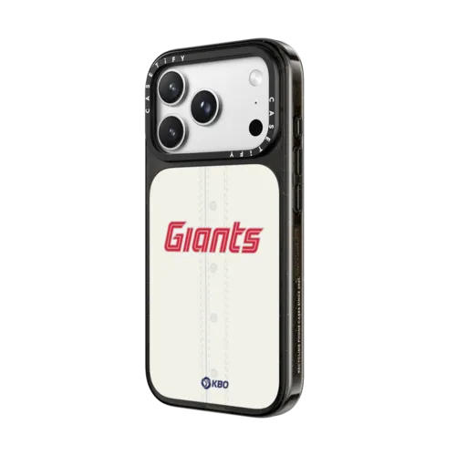 GIANTS Jersey Case | iPhone 18 Pro Max / Impact Case MagSafe Compatible - Glossy / Glossy Black | Image 2