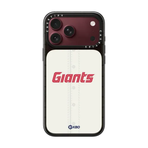 GIANTS Jersey Case | iPhone 18 Pro Max / Impact Case MagSafe Compatible - Glossy / Glossy Black | Image 1