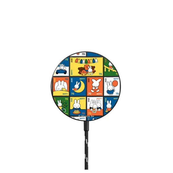 Miffy Stamps Magnetic Wireless Charger | Image 1