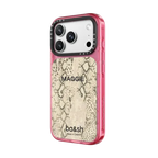 ba&sh Serpent Custom Case | iPhone 18 Pro Max / Impact Case MagSafe Compatible - Glossy / Glossy Pink | Image 2
