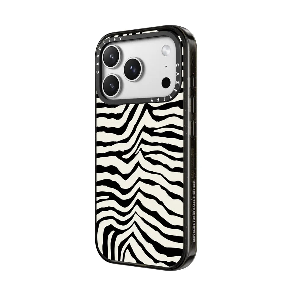 Zebra Stripe- Back to Black