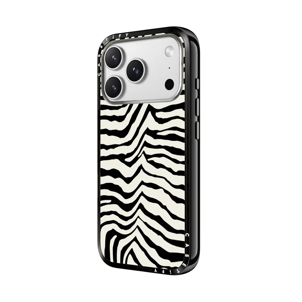 Zebra Stripe- Back to Black