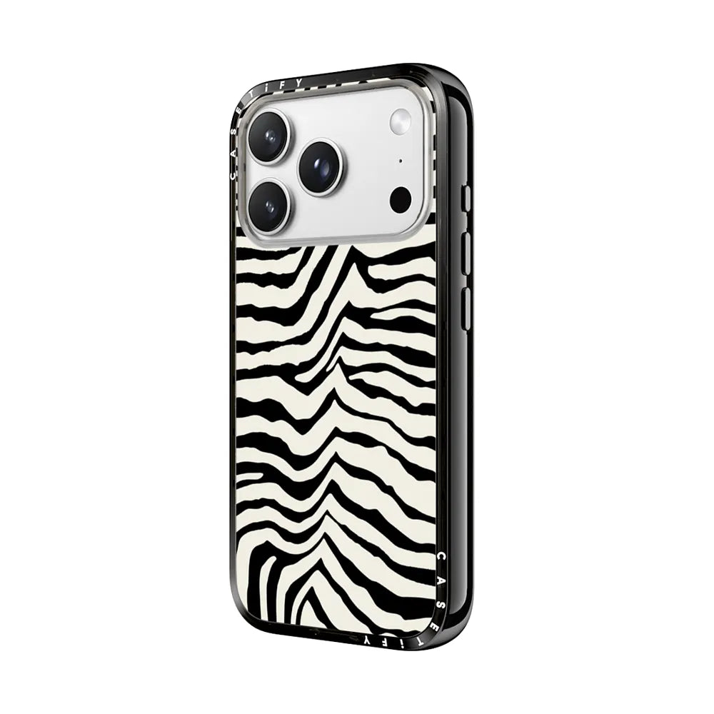 Zebra Stripe- Back to Black