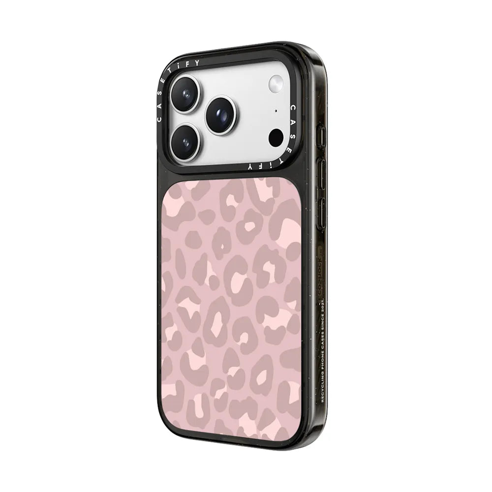 Dusty Pink Leopard - Pale Petal