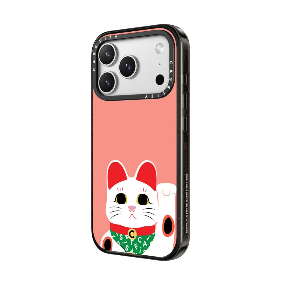Waving Lucky Cat - Rosé All Day