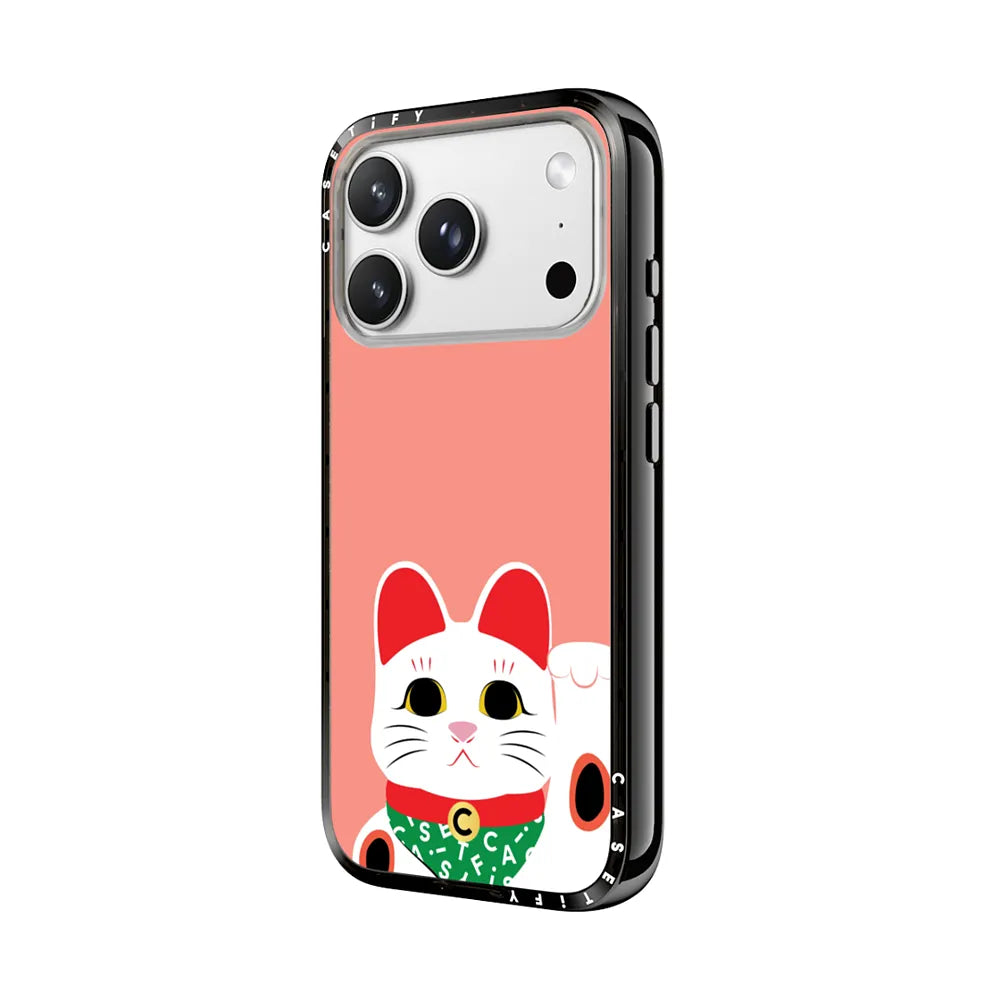 Waving Lucky Cat - Rosé All Day