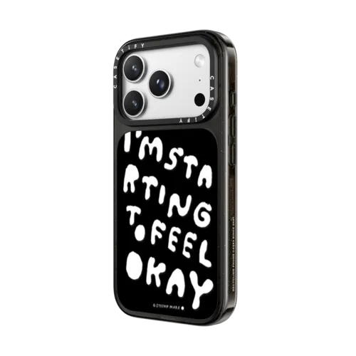 Stefan Marx- I'm Starting To Feel Okay (Clear) | iPhone 18 Pro Max / Impact Case MagSafe Compatible - Glossy / Glossy Black | Image 2