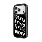 Stefan Marx- I'm Starting To Feel Okay (Clear) | iPhone 18 Pro Max / Impact Case MagSafe Compatible - Glossy / Glossy Black | Image 2