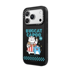 Bugcat Capoo Retro Blue Case | iPhone 17 Pro Max / Impact Case MagSafe Compatible / Matte Black | Image 2