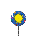 Spiky Sun |   / PowerThru Magnetic Wireless Charger MagSafe Compatible / Black | Image 1