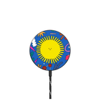 Spiky Sun |   / PowerThru Magnetic Wireless Charger MagSafe Compatible / Black | Image 1