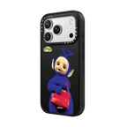 Teletubbies Tinky Winky Case | iPhone 17 Pro Max / Impact Case MagSafe Compatible / Matte Black | Image 2