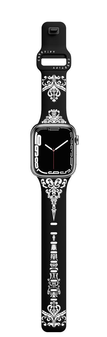 Gothic Scissors | Apple Watch Series 7-9 (45mm) / Impact Band / Black | Image 1