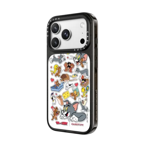 Family Sticker Case | iPhone 18 Pro Max / Impact Case MagSafe Compatible - Glossy / Glossy Black | Image 2
