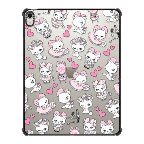 Kittens | iPad Air 13-inch (M2 - M4) / iPad Impact Case / Black | Image 1
