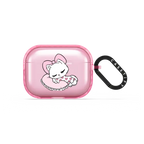 Sleeping Kitten | AirPods Pro 3 / Earbuds Impact Case / Pink Fizz | Image 1