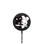 Angel Bunnies |   / PowerThru Magnetic Wireless Charger MagSafe Compatible / Black | Image 1