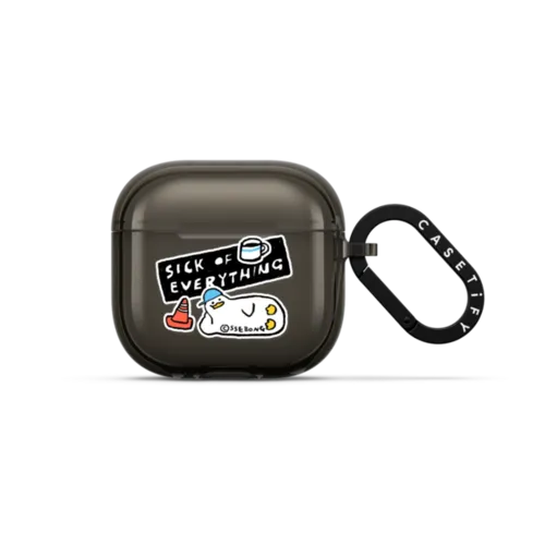 Ori Stickers | AirPods 4 & 5 / Earbuds Impact Case / Black | Image 1