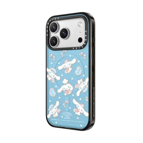 Cinnamoroll Dessert Pattern Case | iPhone 17 Pro Max / Impact Case MagSafe Compatible / Black | Image 2