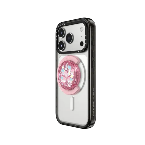 Little Twin Stars 50th Anniversary Sticker Snappy Grip Holder | Snappy Grip Holder / Snappy Grip Holder MagSafe Compatible / Pink | Image 2