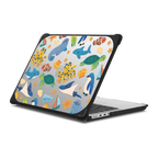Deep Ocean Wonders | MacBook Pro 14-inch (M1 - M5) / MacBook Bounce Case / Black | Image 1