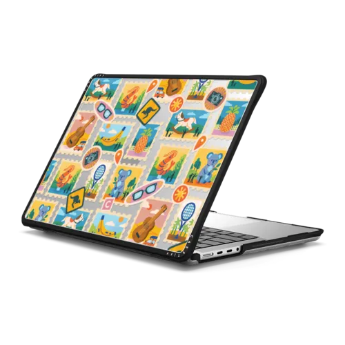 The Big Lap Road Trip | MacBook Pro 14-inch (M1 - M5) / MacBook Impact Case / Black | Image 1