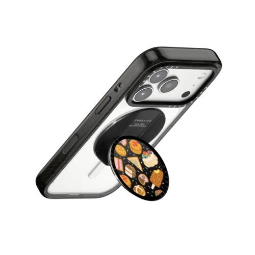 Aussie Treats | Snappy Grip Stand / Snappy Grip Stand MagSafe Compatible / Black | Image 3