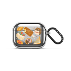Aussie Treats | AirPods Pro 3 / Earbuds Mirror Case / Silver | Image 1