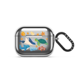 Deep Ocean Wonders | AirPods Pro 3 / Earbuds Mirror Case / Silver | Image 1