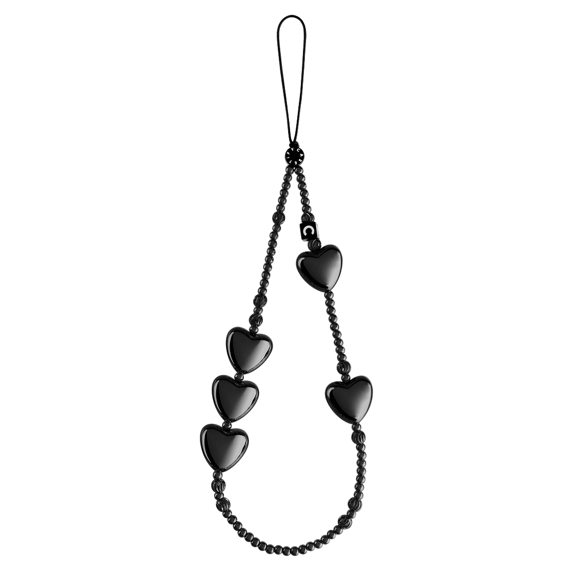 Heart Phone Charm - Heart of Obsidian | Image 1