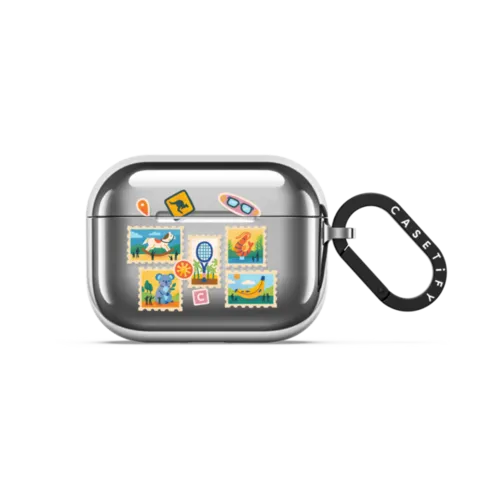 The Big Lap Road Trip | AirPods Pro 3 / Earbuds Mirror Case / Silver | Image 1