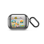 The Big Lap Road Trip | AirPods Pro 3 / Earbuds Mirror Case / Silver | Image 1