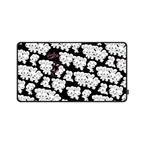 Bunnies PLAY | Desk Mat / Desk Mat / White | Image 1