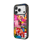 Flower Collage Phone Case | iPhone 17 Pro Max / Impact Case MagSafe Compatible / Black | Image 2
