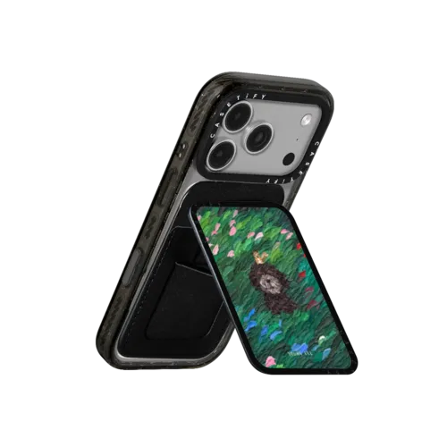 Flow no.17 | Snappy Cardholder Stand / Snappy Cardholder Stand MagSafe Compatible / Black | Image 3