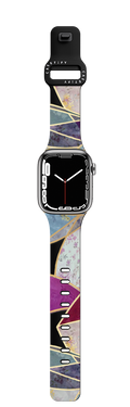 Asian Organza Ribbon | Apple Watch Series 11 & 12 (46mm) / Impact Band / Black | Image 1