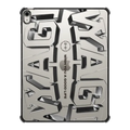 WYAGL Tablet Case - Metallic Logo | iPad Air 13-inch (M2 - M4) / iPad Impact Case / Black | Image 1