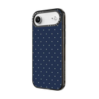 Navy Dots | iPhone Air / Impact Case MagSafe Compatible / Black | Image 2